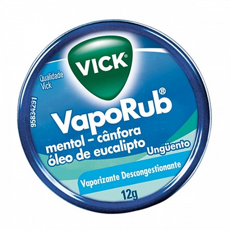 Vick vaporub pomada 12g
