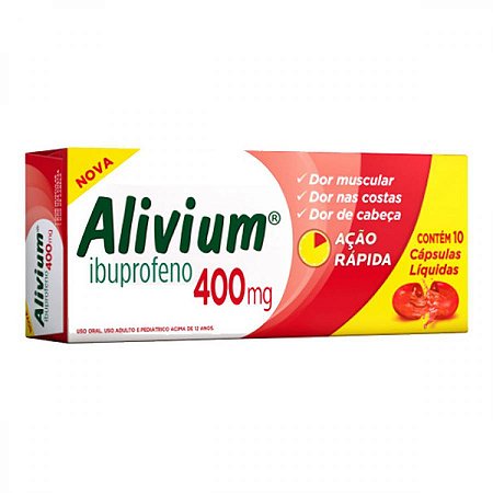 Alivium 400mg 10 capsulas
