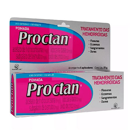 Proctan bisnaga com 25g