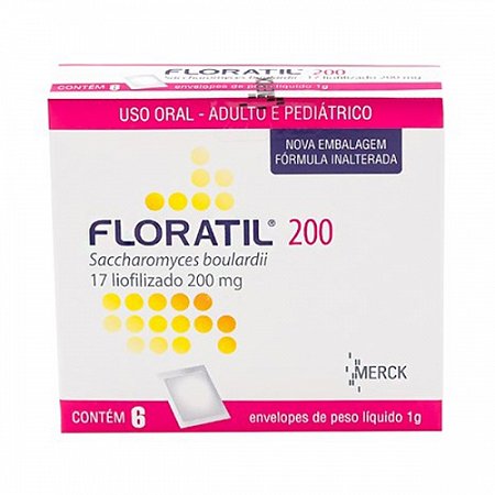 Floratil pediatrico 1g com 6 envelopes