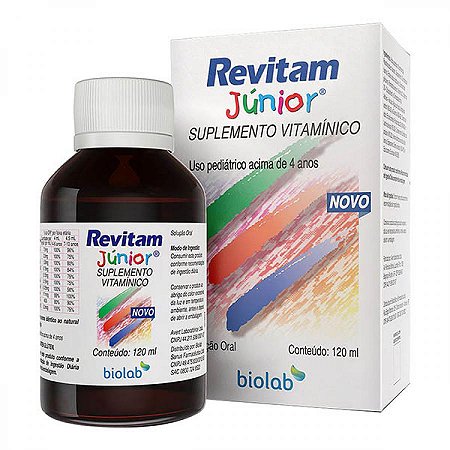 Revitam junior 1 frasco com 120ml