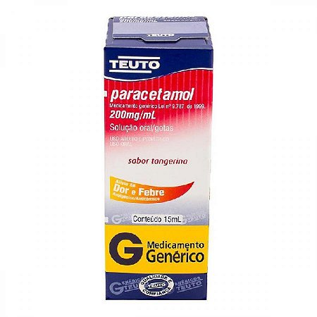 Paracetamol 200mg gotas 15ml lv3pg2