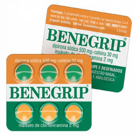 Benegrip 6 comprimidos