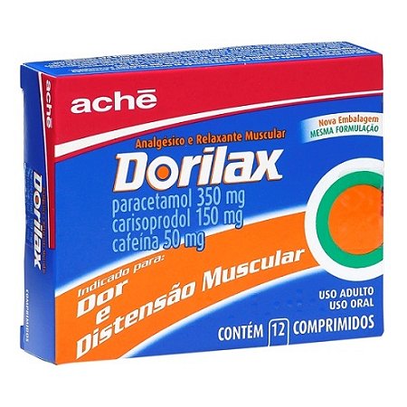 Dorilax com 12 comprimidos