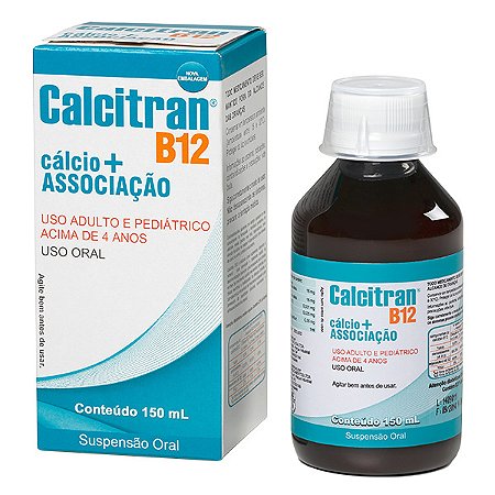 Calcitran b12 suspensao oral 150ml