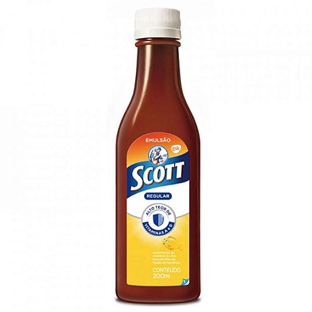 Emulsao scott sabor regular 200ml