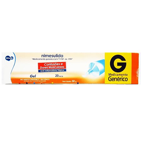Nimesulida 20mg 30g gel