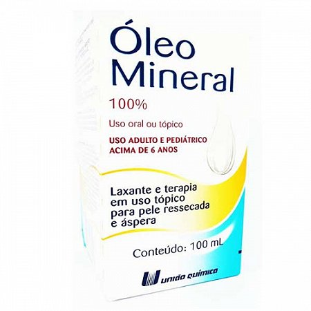 Oleo mineral 100ml