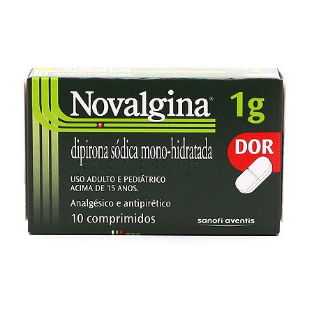 Novalgina 1g 10 comprimidos