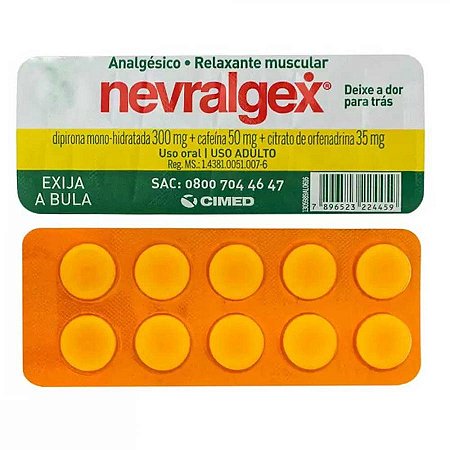 Nevralgex 10 comprimidos