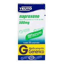 Naproxeno 500mg com 20 comprimidos