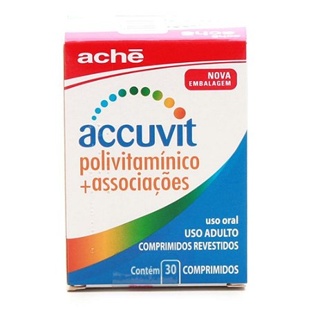Accuvit 30 comprimidos