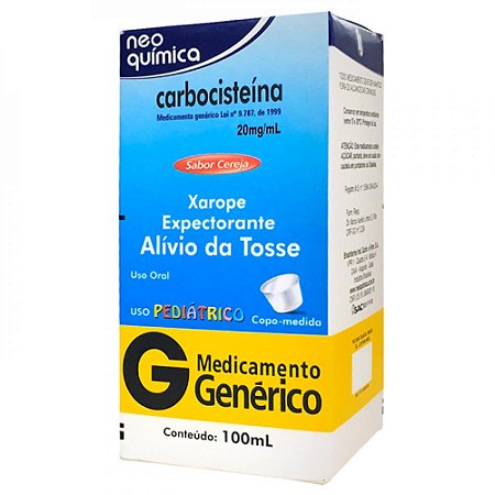 Carbocisteina  xpe ped 100ml neo.g