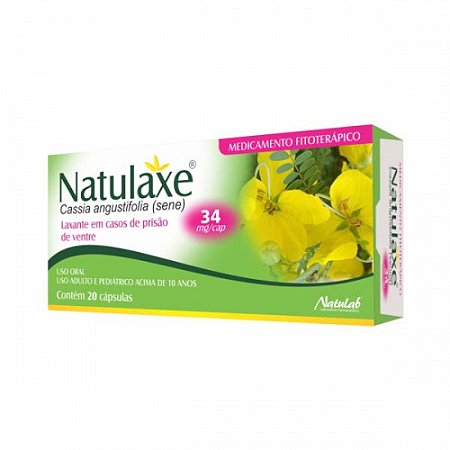 Natulaxe 34mg 20 comprimidos