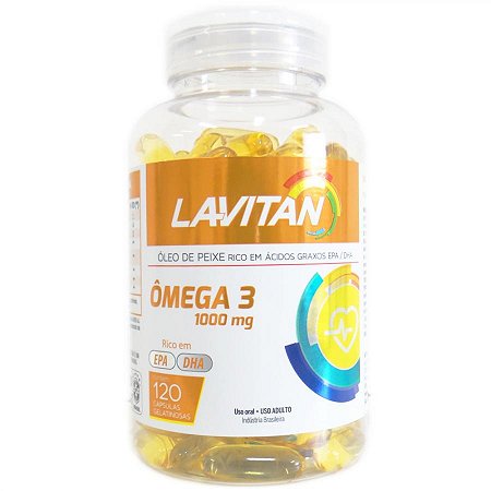 Lavitan omega 3 120 capsulas