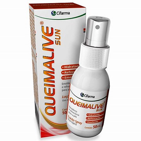 Queimalive sun spray 50ml
