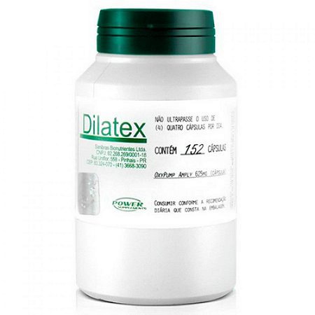 Dilatex extra pump 152 capsulas