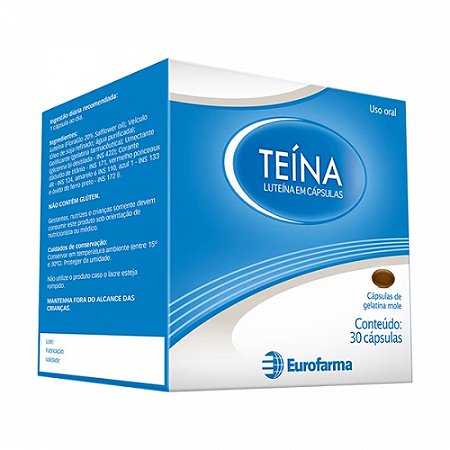 Teina 10mg com 30 comprimidos