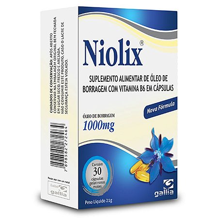 Niolix 1000mg C/30caps