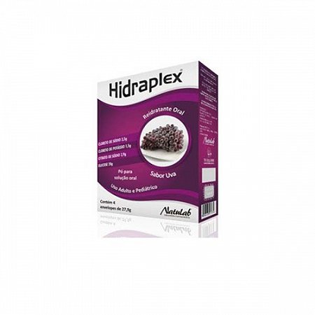 Hidraplex po sabor uva com 4 envelopes 27,9g