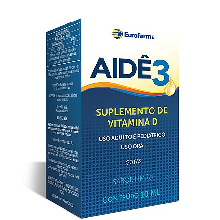 Aide 3 gotas 200ui 10ml