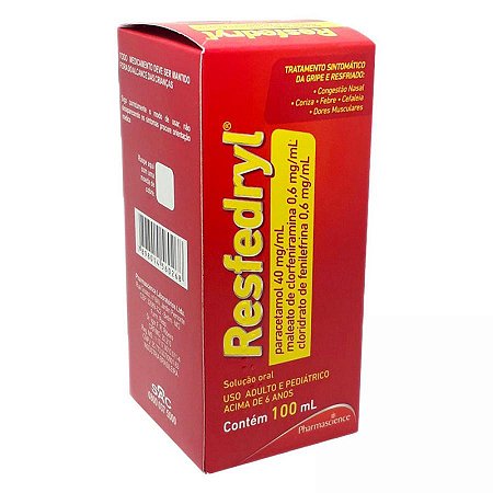 Resfedryl solucao 100ml
