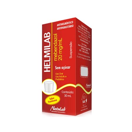 Helmilab 20mg suspensao oral 30ml