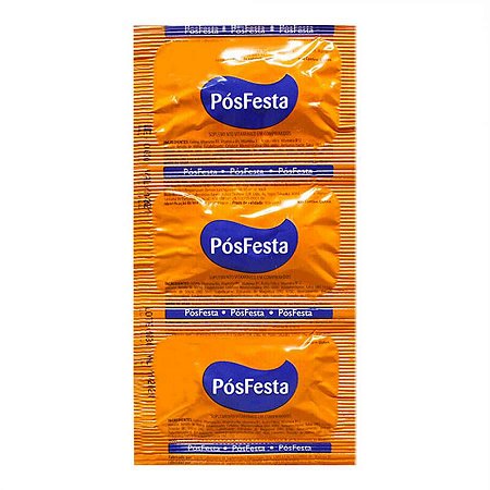 Posfesta 650mg com 6 comprimidos