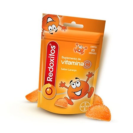 Redoxitos sabor laranja com 25 gomas
