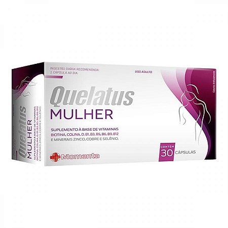 Quelatus mulher caps.c/30