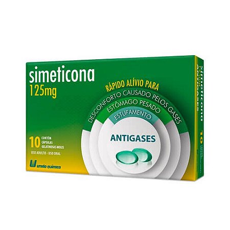Simeticona 125mg 10 capsulas