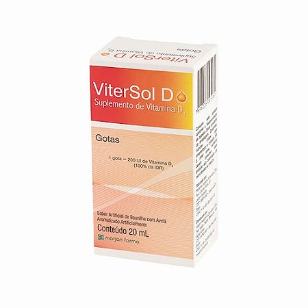 Vitersol d gotas 20ml