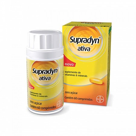Supradyn ativa com 60 comprimidos