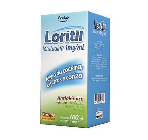 Loritil xarope 1mg 100ml