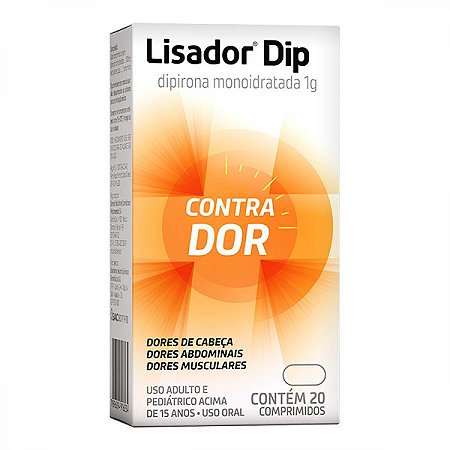 Lisador dip 1g 20 comprimidos
