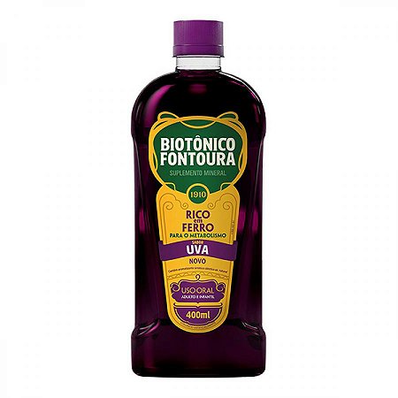 Biotonico fontoura uva 400ml