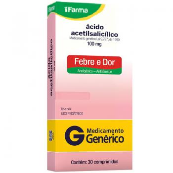 Acido acetil 100mg 30's g.one