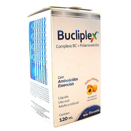 Bucliplex sabor pessego 120ml