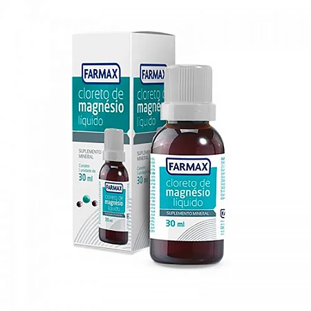 Cloreto de magnesio liquido 30ml farmax