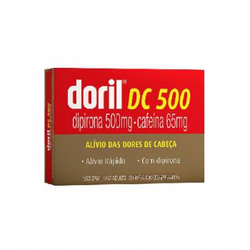Doril dc 500 500mg + 65mg 16 comprimidos
