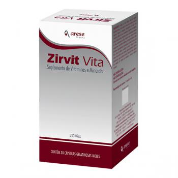 SUPLEMENTO VITAMÍNICO-MINERAL ZIRVIT VITA COM 30 CÁPSULAS