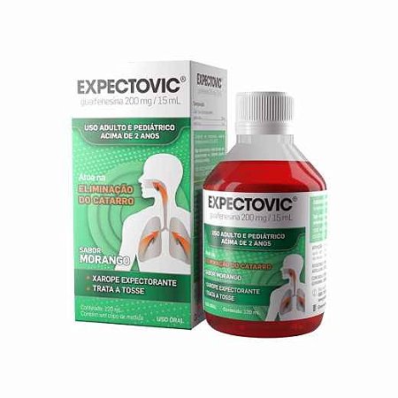 Expectovic 13,333mg sabor morango 120ml