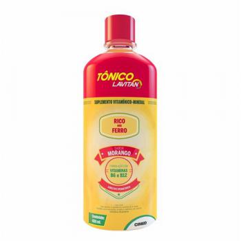 Lavitan tonico sabor morango 400ml