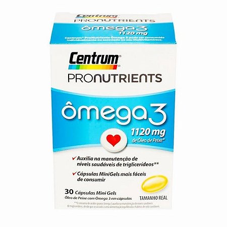 Centrum omega 3 pronutrients 30 comprimidos