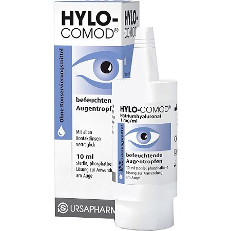 Hylo-comod solucao oftalmica 1mg 10ml