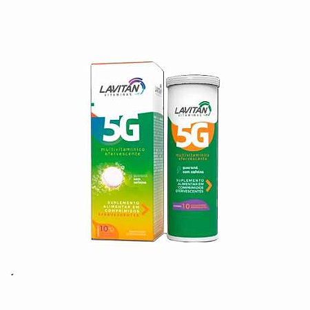 Lavitan 5g sabor guarana com 10 comprimidos