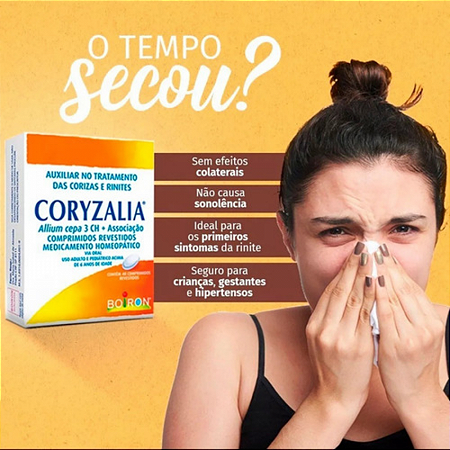 Coryzalia com 40 comprimidos