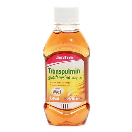 Transpulmin sabor mel xarope 150ml