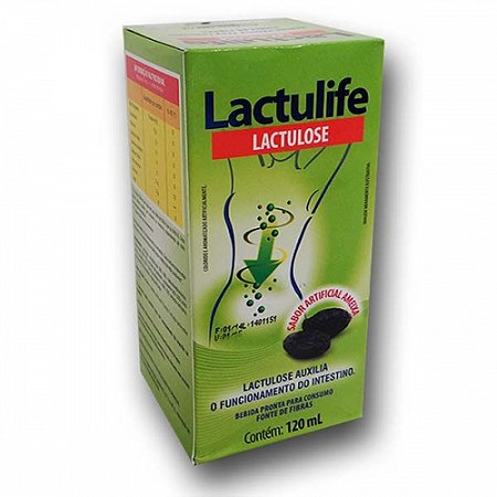 Lactulife sabor ameixa xarope 120ml