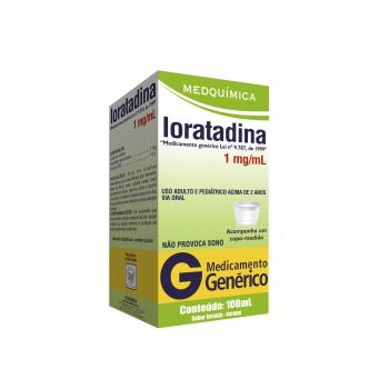 Loratadina xarope com 100ml